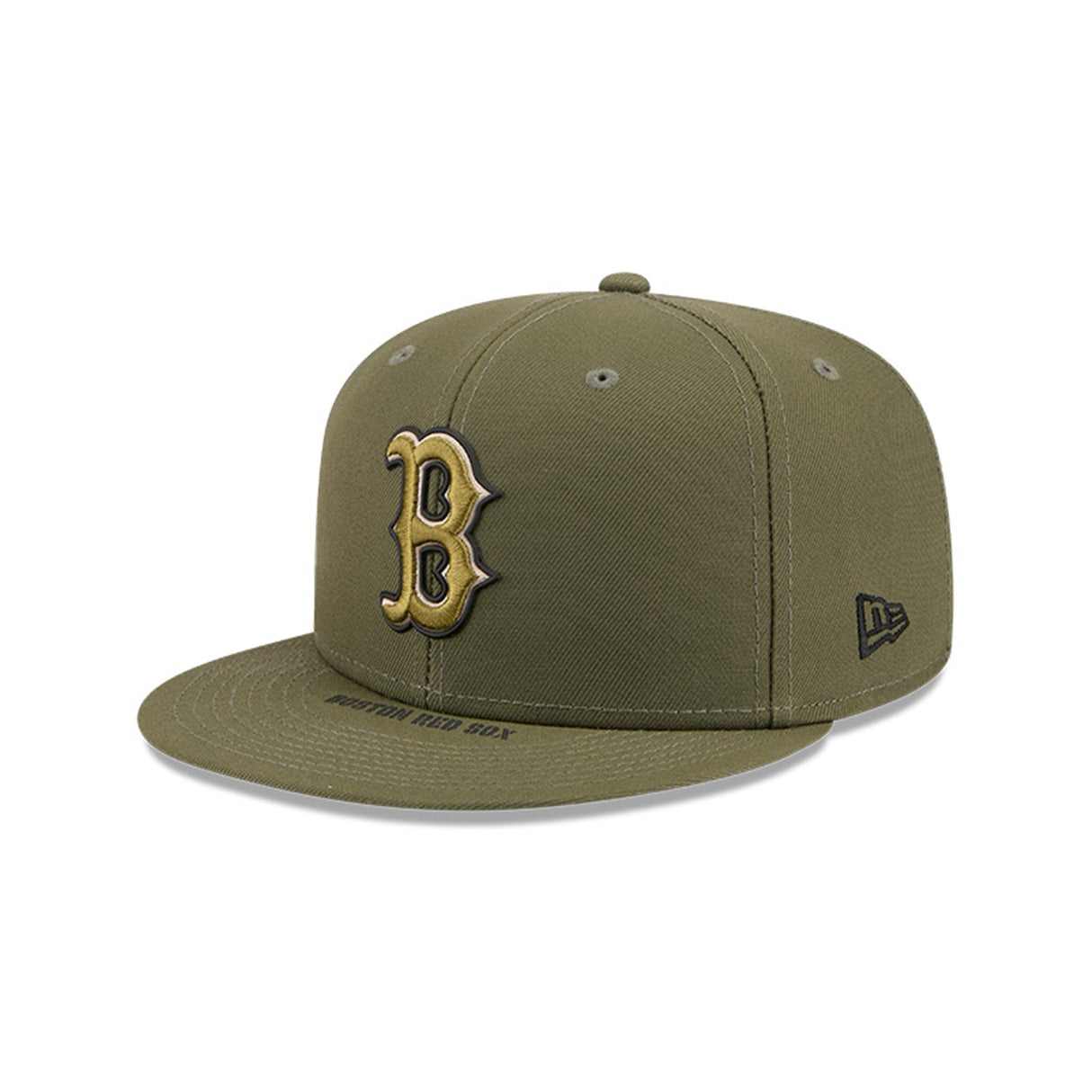 Boston Red Sox Olive Armed Forces Day 59FIFTY Fitted Hat - New Era - 37090242303