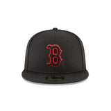 Boston Red Sox "POP COLOR" 59FIFTY Fitted - Red & Black - New Era - 