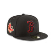 Boston Red Sox "POP COLOR" 59FIFTY Fitted - Red & Black - New Era - 