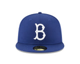 Brooklyn Dodgers New Era Cooperstown Collection Wool 59FIFTY Fitted Hat - Royal - New Era - 