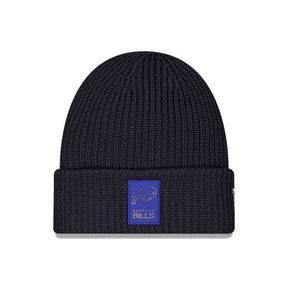 Buffalo Bills New Era NFL Team Logo Cuffed Knit Beanie - New Era - 