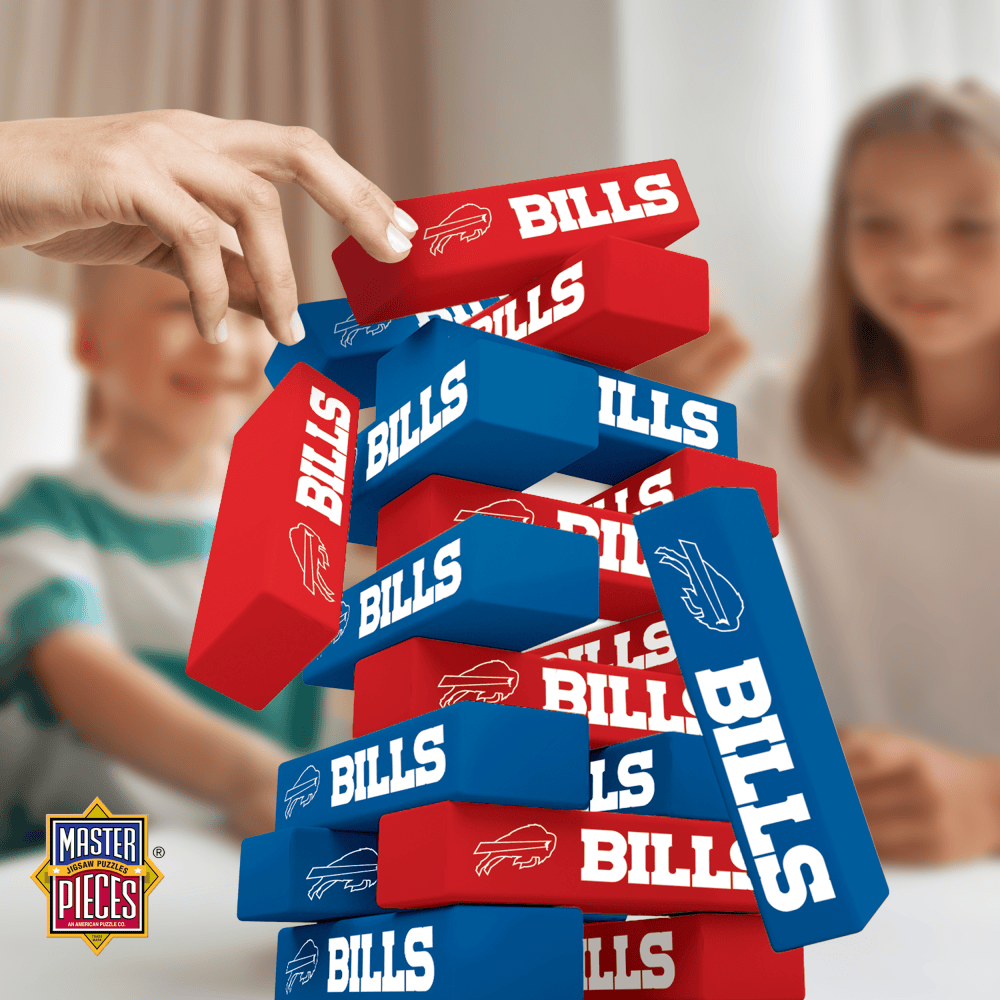 Buffalo Bills Tumble Tower - MasterPieces Puzzle Company INC - 705988017193