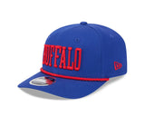 Buffalo Bills Wordmark Blue 9SEVENTY Rope Stretch - Snap Hat - New Era - 237404104