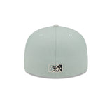 Buffalo Bisons Pistachio Green 59FIFTY Fitted Hat - New Era - 236201404102