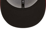 Buffalo Bisons Royal/Red Hitting Bison Fitted Hat - New Era - 