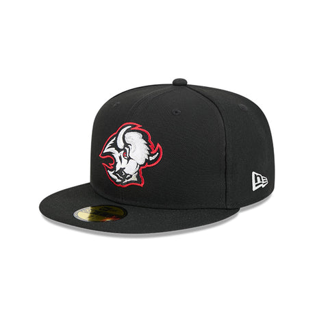 Buffalo Sabres Team Black 59FIFTY Fitted Hat - New Era - 23500532523