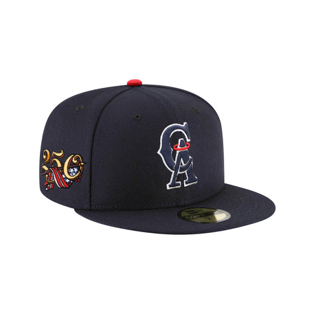 California Angels Cooperstown Collection America 250 Navy 59FIFTY Fitted Hat - New Era - 23863040212
