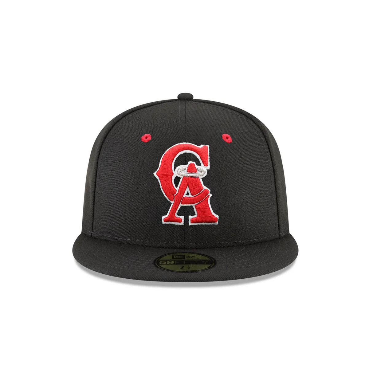 California Angels Cooperstown Collection Black 59FIFTY Fitted Hat - New Era - 23334440212