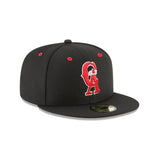 California Angels Cooperstown Collection Black 59FIFTY Fitted Hat - New Era - 23334440212