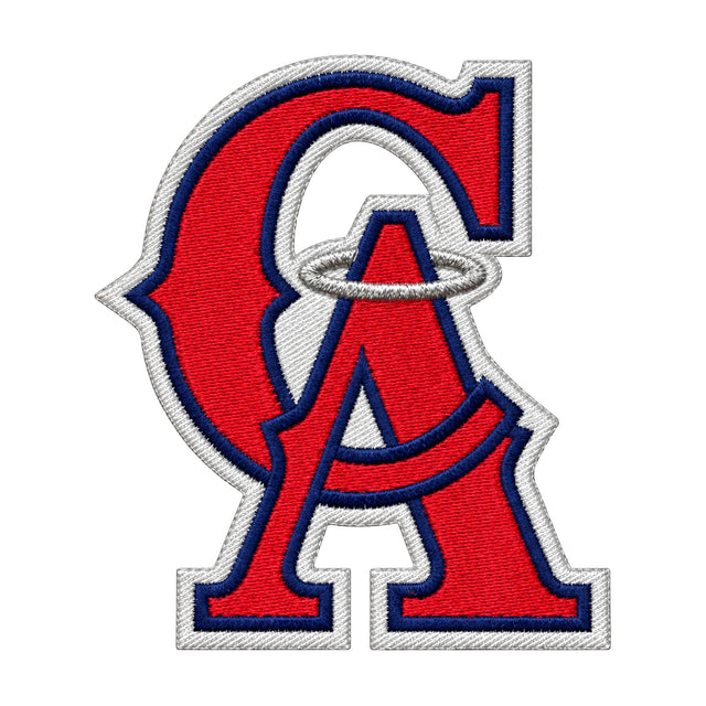 California Angels Retro CA Embroidered Collector Patch