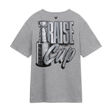 Carolina Hurricanes 2026 Stanley Cup Champions Authentic Locker Room Gray T-Shirt - New Era - 31160131401
