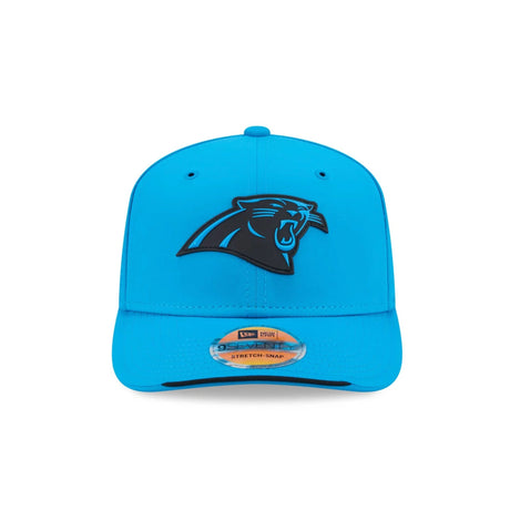 Carolina Panthers 2026 NFL Sideline Collection Blue 9SEVENTY Stretch-Snap Hat - New Era - 23850512101