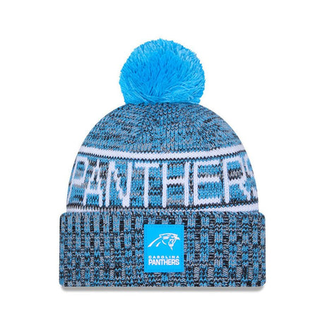 Carolina Panthers Knit Pom Beanie - New Era - 