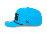 Carolina Panthers Wordmark Blue 9SEVENTY Rope Stretch - Snap Hat - New Era - 237404121