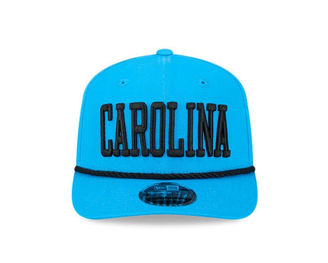 Carolina Panthers Wordmark Blue 9SEVENTY Rope Stretch - Snap Hat - New Era - 237404121