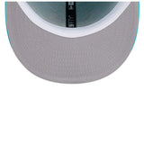 Charlotte Hornets Hardwood Classics Teal 59FIFTY Fitted Hat - New Era - 23440321101