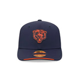 Chicago Bears 2026 NFL Sideline Collection Navy 9SEVENTY Stretch-Snap Hat - New Era - 23850510204