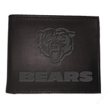 Chicago Bears, Bi-Fold Wallet, Black - EG Collective - 801946245759