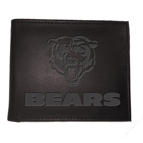 Chicago Bears, Bi-Fold Wallet, Black - EG Collective - 801946245759