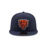 Chicago Bears Navy 59FIFTY Fitted Hat - New Era - 23140610201