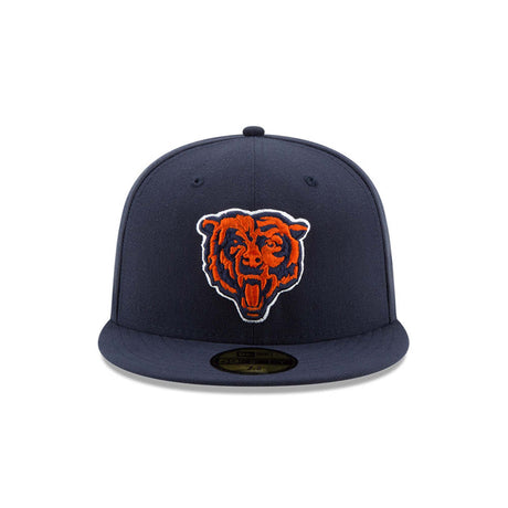 Chicago Bears Navy 59FIFTY Fitted Hat - New Era - 23140610201