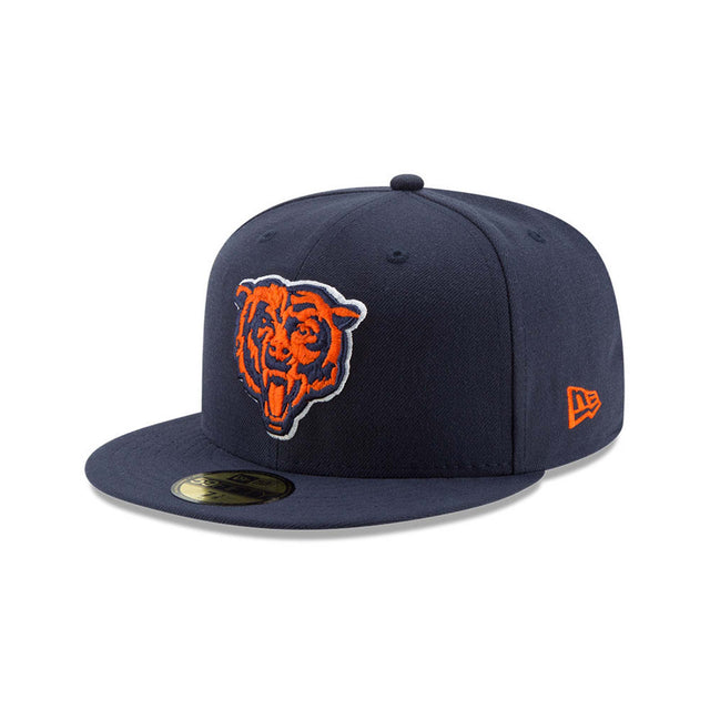 Chicago Bears Navy 59FIFTY Fitted Hat - New Era - 23140610201