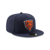 Chicago Bears Navy 59FIFTY Fitted Hat - New Era - 23140610201