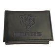 Chicago Bears, Tri - Fold Wallet, Black - EG Collective - 801946245810