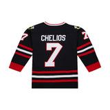 Chicago Blackhawks Chris Chelios 1997-98 Black Power Play Player Jersey - Mitchell & Ness - 22400130201