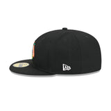 Chicago Blackhawks Team Black 59FIFTY Fitted Hat - New Era - 23500630201