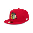 Chicago Blackhawks Team Red 59FIFTY Fitted Hat - New Era - 23500730201