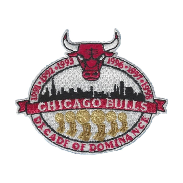 Chicago Bulls Decade of Dominance NBA Collector Patch
