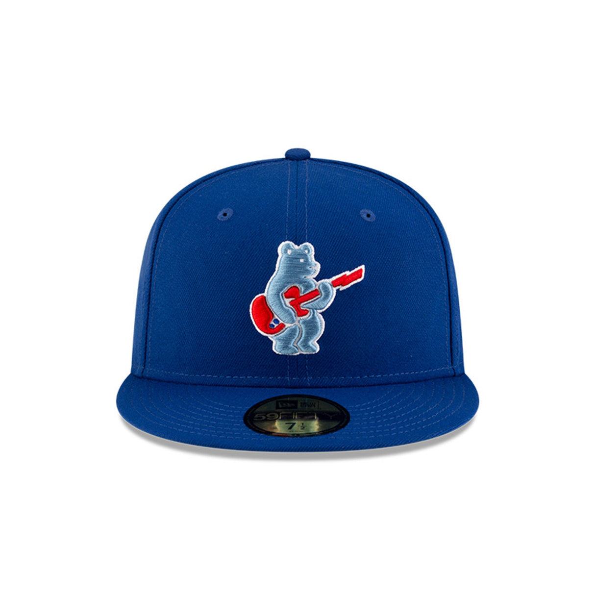 Chicago Cubs Alternate Bear Guitar Logo Royal Blue 59FIFTY Fitted Hat - New Era - 23250540824
