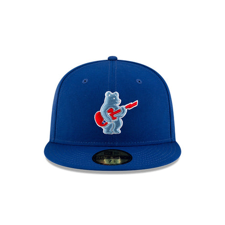 Chicago Cubs Alternate Bear Guitar Logo Royal Blue 59FIFTY Fitted Hat - New Era - 23250540824