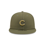 Chicago Cubs Armed Forces Day Olive Green 59FIFTY Fitted Hat - New Era - 37090240803