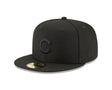 Chicago Cubs Authentic Collection Blackout 59FIFTY Fitted - New Era - 