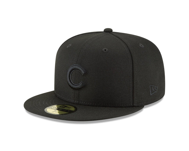 Chicago Cubs Authentic Collection Blackout 59FIFTY Fitted - New Era - 