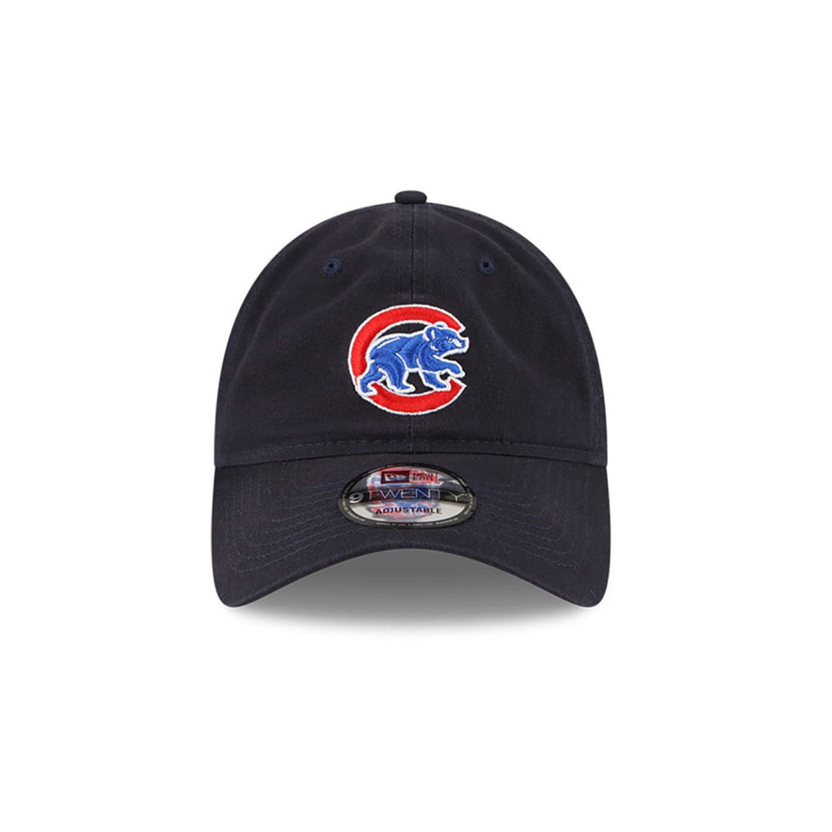 Chicago Cubs Bear Logo Core Classic Navy Blue 9TWENTY Adjustable Hat - New Era - 23011940805