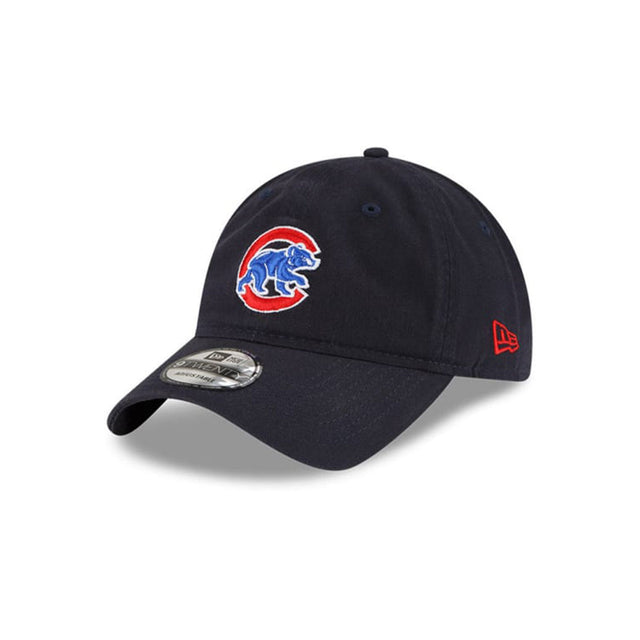 Chicago Cubs Bear Logo Core Classic Navy Blue 9TWENTY Adjustable Hat - New Era - 23011940805