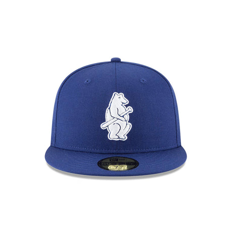 Chicago Cubs Cooperstown Collection Blue Wool 59FIFTY Fitted Hat - New Era - 23020140801