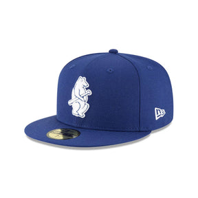 Chicago Cubs Cooperstown Collection Blue Wool 59FIFTY Fitted Hat - New Era - 23020140801