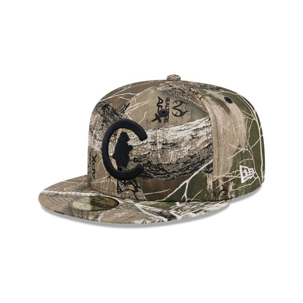 Chicago Cubs Cooperstown Collection Realtree APX 59FIFTY Fitted Hat - New Era - 23863740812