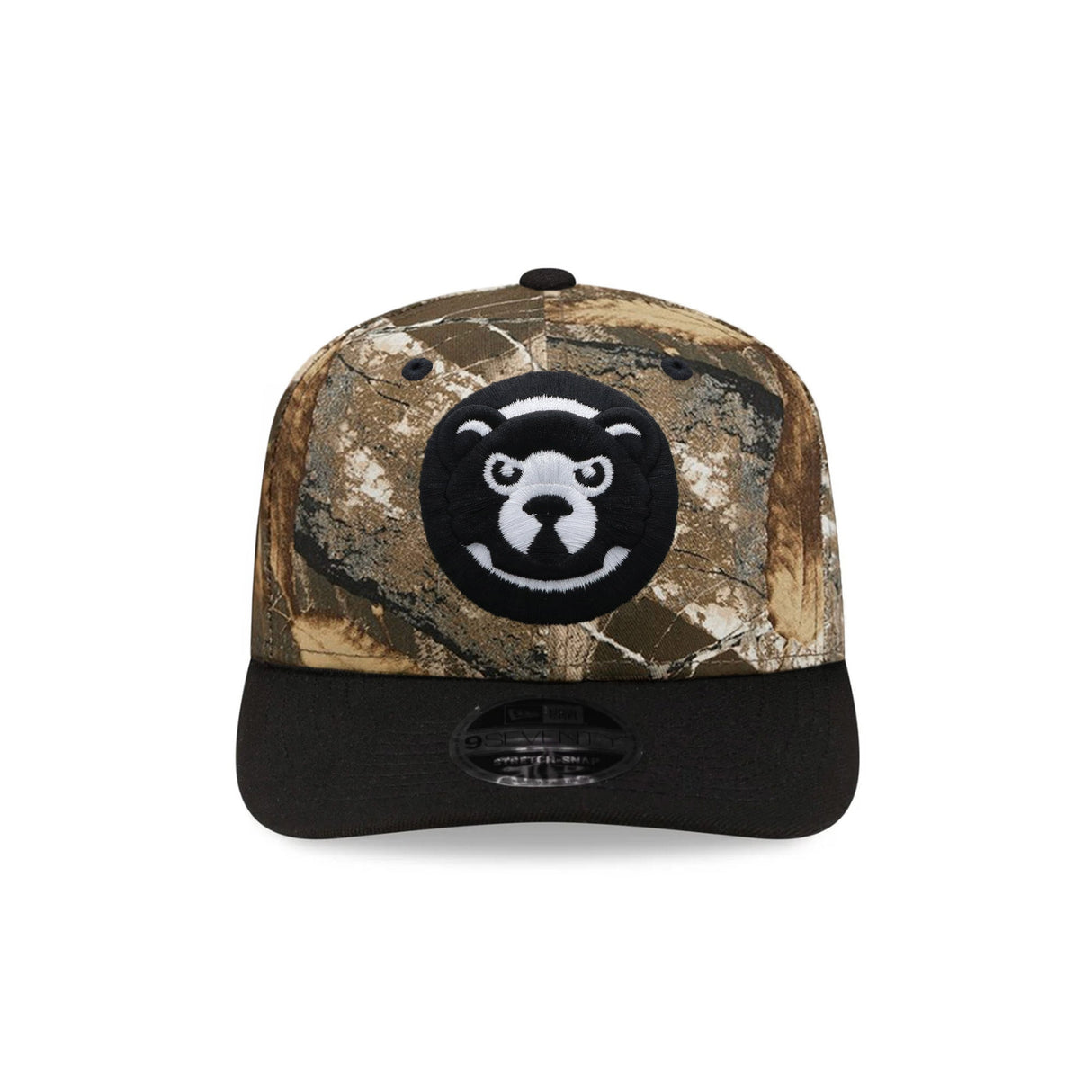 Chicago Cubs Cooperstown Collection Realtree APX Black 9SEVENTY Stretch-Snap Hat - New Era - 23013040802