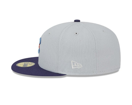 Chicago Cubs Gray/Navy Custom “C - Star” 59FIFTY Fitted Hat - New Era - 