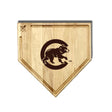 Chicago Cubs Home Plate Cutting Boards | Multiple Sizes | Multiple Designs - Baseball BBQ - 