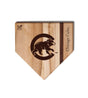 Chicago Cubs Home Plate Cutting Boards | Multiple Sizes | Multiple Designs - Baseball BBQ - 