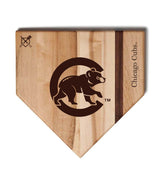 Chicago Cubs Home Plate Cutting Boards | Multiple Sizes | Multiple Designs - Baseball BBQ - 