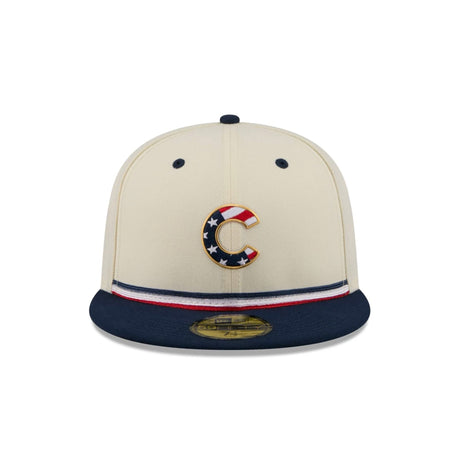 Chicago Cubs Independence Day 2026 59FIFTY Fitted Hat - New Era - 37090440801