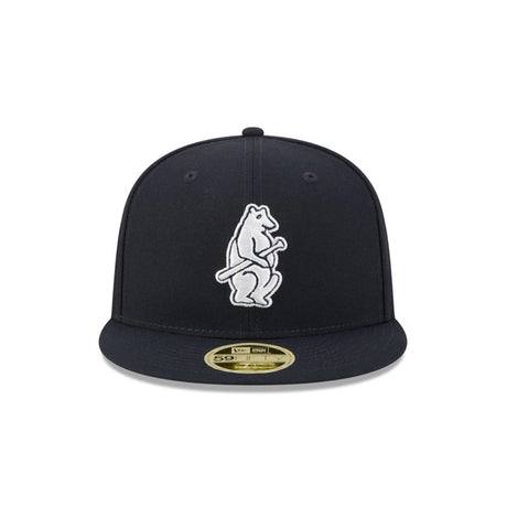 Chicago Cubs National Baseball Hall of Fame Navy 59FIFTY Fitted Hat - New Era - 23013640812