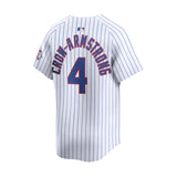 Chicago Cubs Pete Crow - Armstrong 150th Anniversary White Limited Jersey - Nike - 235907408101